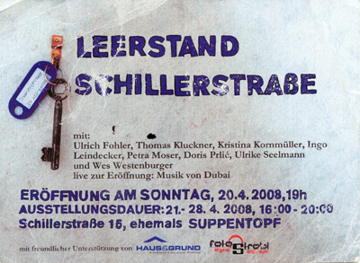 Leerstand Schillerstrasse